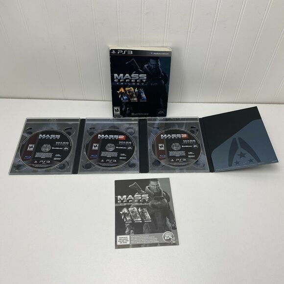 Mass Effect Trilogy (Sony PlayStation 3, 2012) Tested & Working - Picture 4 of 5